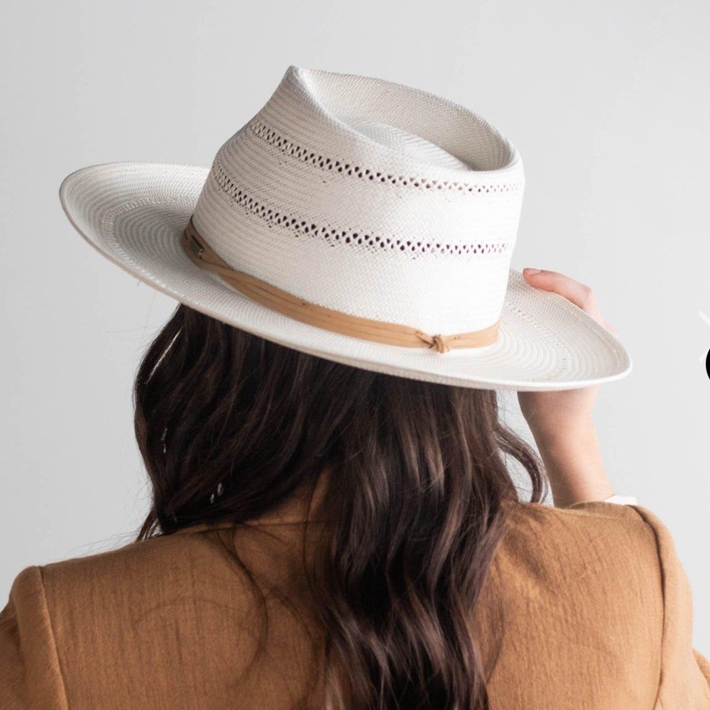 ARLO-TAN-061
ARLO TAN BAND - STRAW TEARDROP FEDORA